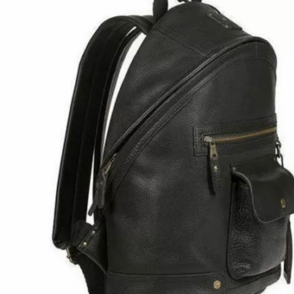 Will Leather Goods Backpack Black Full Size